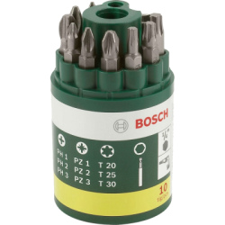 Bosch Promoline 10-dielna súprava skrutkovacích hrotov, typ 1