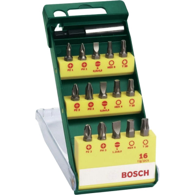 Bosch Promoline 16-dielny set skrutkovacch hrotov