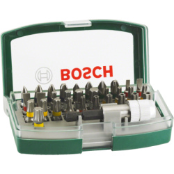 32-dielny set skrutkovacích hrotov Bosch s farebným odlíšením