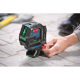 Krovo-bodov laser Bosch GCL 2-50 G + RM 10 + BT 150, kartn