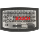 Skrutkovacie hroty Bosch, 32-dielna súprava s farebným označením