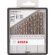 Vrtky do kovu Bosch Robust Line HSS-Co 135, 13-dielna sprava