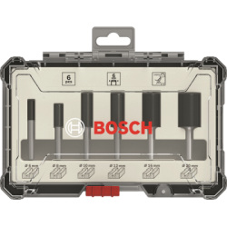 6-dielna súprava drážkovacích fréz Bosch, stopka 6 mm