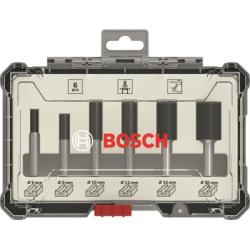 6-dielna súprava drážkovacích fréz Bosch, stopka 8 mm