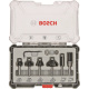 6-dielna sprava ohraovacch frz Bosch, stopka 6 mm