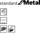 Brusivo vo zvitkoch J410 Bosch Standard for Metal, 50mmx5m, P 40