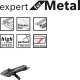 Brsne psy X450 Bosch Expert for Metal, 40x305 mm, P 180, 3 ks