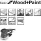 Brúsne listy C470 Bosch Best for Wood and Paint 8 o., pr. 125 mm, P 100, 5 ks