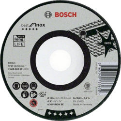 Obrusovací kotúč Bosch Best for Inox, pr. 115 mm