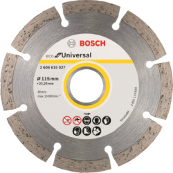 Diamantový kotúč 115 mm, Bosch Eco for Universal Segmented