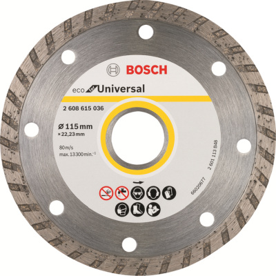 Diamantov kot 115 mm, Bosch Eco for Universal