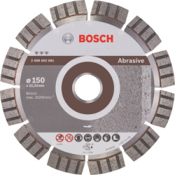 Diamantový kotúč 150 mm, Bosch Best for Abrasive