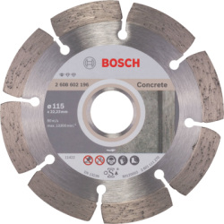 Diamantový kotúč 115 mm, Bosch Standard for Concrete