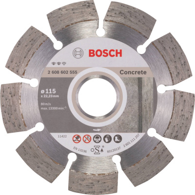 Diamantov kot 115 mm, Bosch Expert for Concrete