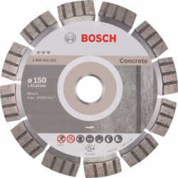Diamantový kotúč 150 mm, Bosch Best for Concrete