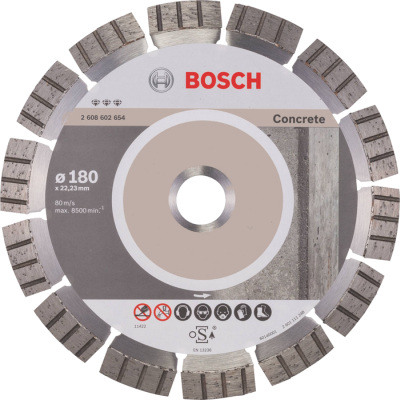 Diamantov kot 180 mm, Bosch Best for Concrete