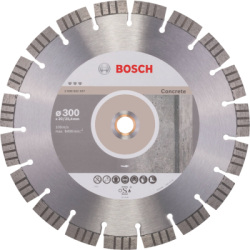 Diamantový kotúč 300 mm, Bosch Best for Concrete, otvor 20/25,4 mm