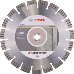 Diamantový kotúč 300 mm, Bosch Best for Concrete, otvor 22,23 mm