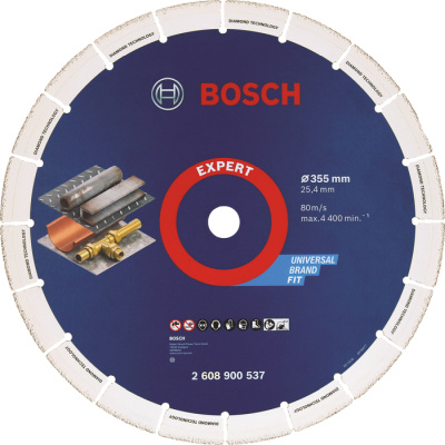 Diamantov kot Bosch EXPERT Diamond Metal Wheel 355 mm