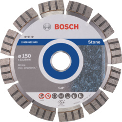 Diamantový kotúč 150 mm, Bosch Best for Stone