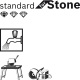 Diamantov kot 400 mm, Bosch Standard for Stone