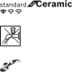 Diamantov kot 110 mm, Bosch Standard for Ceramic