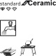 Diamantov kot 250 mm, Bosch Standard for Ceramic