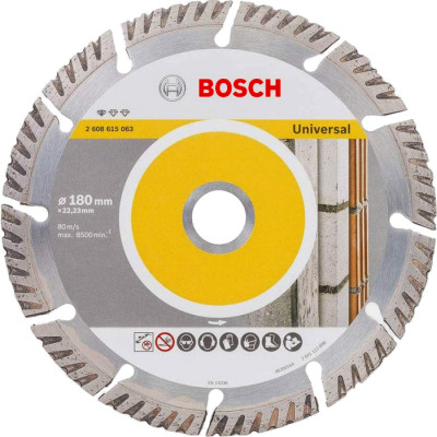 Diamantov kot 180 mm, Bosch Standard for Universal high speed