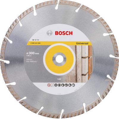 Diamantov kot 300 mm, Bosch Standard for Universal high speed, otvor 20 mm