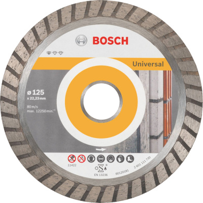 Diamantov kot 125 mm, Bosch Standard for Universal Turbo