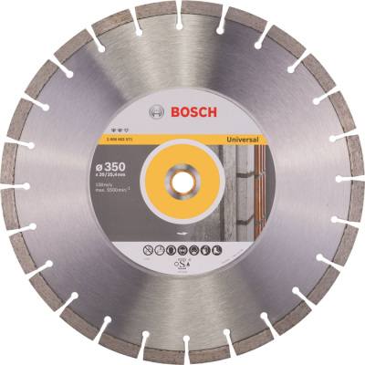 Diamantov kot 350 mm, Bosch Expert for Universal
