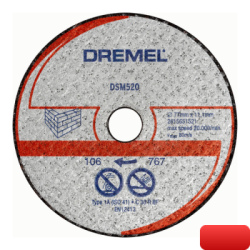 DREMEL® DSM20 rezací kotúč na murivo (DSM520)
