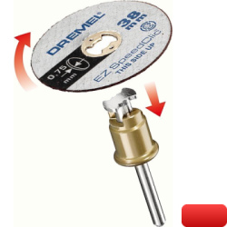 DREMEL® EZ SpeedClic: tenké rezacie kotúče na kovy, balenie po 5 ks (SC409)