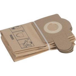 Papierové filtračné vrecko Bosch pre PAS 11-21/12-27/12-27 F, 5 ks