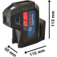 Bodov laser Bosch GPL 5 G