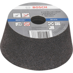 Kónická brúsna miska Bosch na kovy a liatinu, P 16