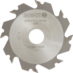Kotúčová fréza Bosch, pr. 105 mm, otvor 22 mm, 8 zubov