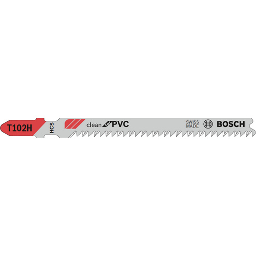 Plov listy Bosch Clean for PVC, T 102 H, 3 ks