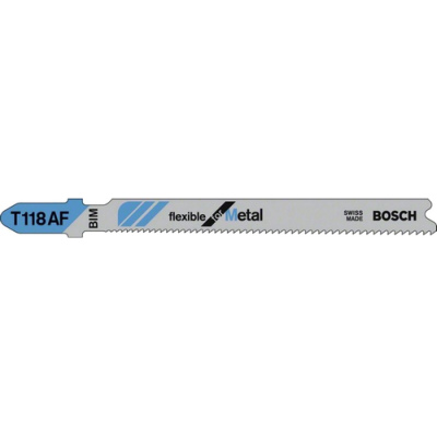 Plov listy Bosch Flexible for Metal T 118 AF, 5 ks
