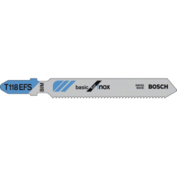 Pílové listy Bosch Basic for Inox T 118 EFS, 3 ks