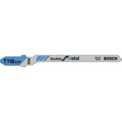 Pílové listy Bosch Flexible for Metal T 118 EOF, 3 ks