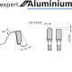 Plov kot Bosch Expert for Aluminium, pr. 190 mm, o 20