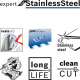 Plov kot Bosch Expert for Stainless Steel, pr. 355 mm, 70 zubov
