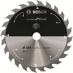 Pílový kotúč Bosch Standard for Wood, 184 mm, otvor 20 mm, 24 zubov