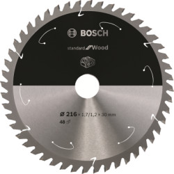 Pílový kotúč Bosch Standard for Wood, 216 mm, 48 zubov