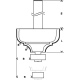 Profilov frza Bosch C s vodiacim loiskom, R 4,8 mm