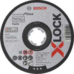 Rezací kotúč Bosch X-LOCK Standard for Inox, hr. 1 mm, pr. 125 mm