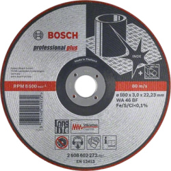 Obrusovací kotúč Bosch, semiflexibilný, Vibration Control, pr. 125 mm
