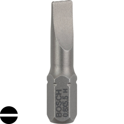 Skrutkovac hrot Bosch Extra Hart S0,8x5,5, L 25 mm, 3 ks