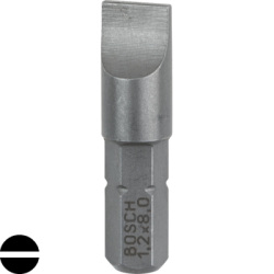 Skrutkovací hrot Bosch Extra Hart S1,2x8,0, L 25 mm, 3 ks